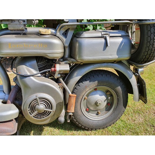 1037 - 1957 Lambretta Model D, 150 cc. Registration number XAT 132. Frame number 49494 * 150 D. Engine numb... 