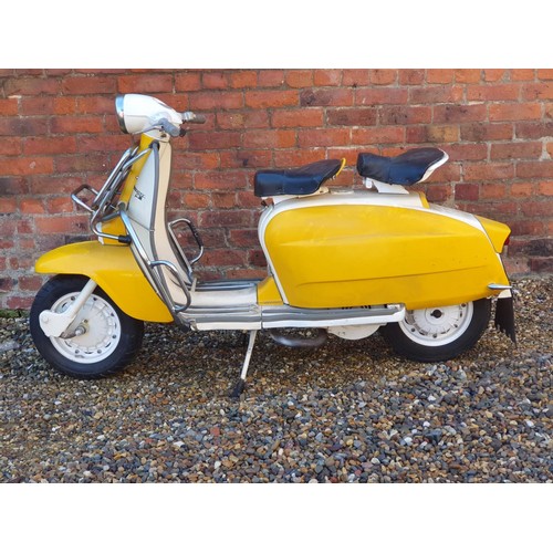 1038 - 1964 Lambretta LD 150 series 3, 150 cc (see text). Registration number AKH 584B. Frame number * 150 ... 