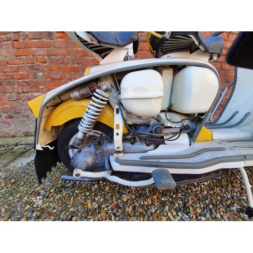 1038 - 1964 Lambretta LD 150 series 3, 150 cc (see text). Registration number AKH 584B. Frame number * 150 ... 