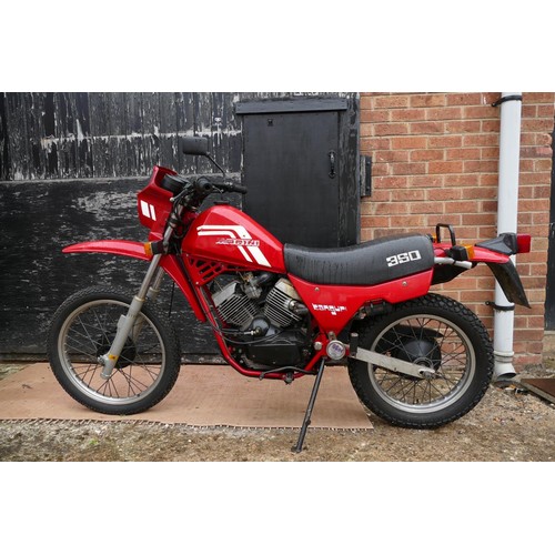 1040 - c. 1986 Moto Morini Kanguro 350 cc. Registration number not registered. Frame number E3 13 - 0339264... 