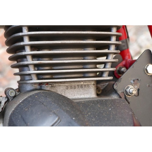 1041 - 1982 Moto Morini 500, 478 cc. Registration number PFR 535X. Frame number MM * 500W * 05210*. Engine ... 