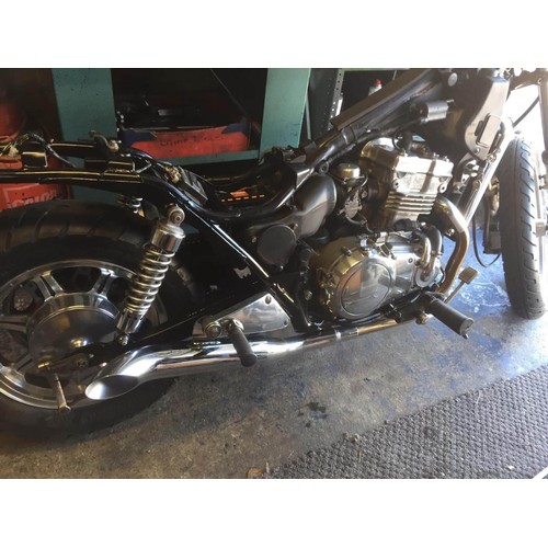 1042 - 1990 Kawasaki EN 500, 498 cc. Registration number G870 MWX. Frame number EN500A 001326. Engine numbe... 