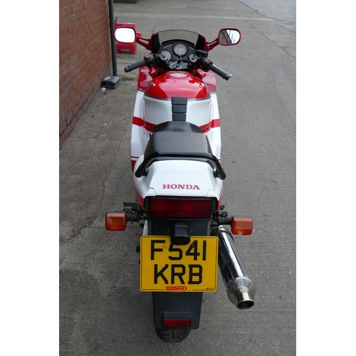 1045 - 1989 Honda CBR 600F K, 599 cc. Registration number F541 KRB. Frame number PC192002358. Engine number... 