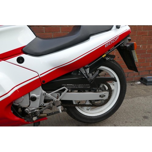 1045 - 1989 Honda CBR 600F K, 599 cc. Registration number F541 KRB. Frame number PC192002358. Engine number... 