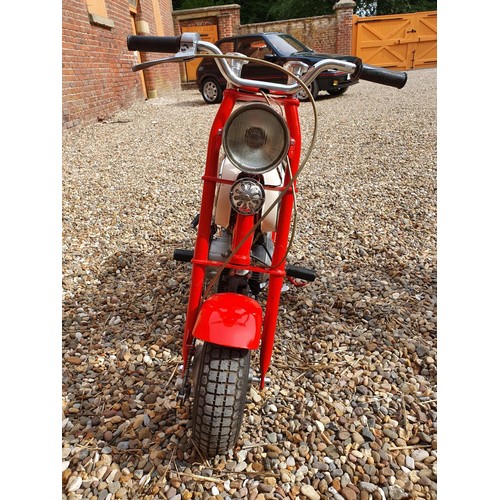 1046 - 1963 Honda CZ100. 1963 Honda CZ 100 Monkey Bike, 49cc. Registration number 213 XBB (not transferable... 