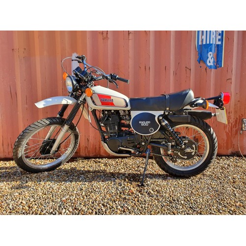 1047 - 1978 Yamaha XT500, 497 cc. Registration number BGN 638S. Frame number *1U6 - 004514. Engine number *... 