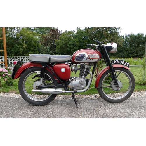 1052 - 1967 Triumph Tiger Cub,200 cc. Registration number LKH 362E. Frame number T20B 5675. Engine number T... 