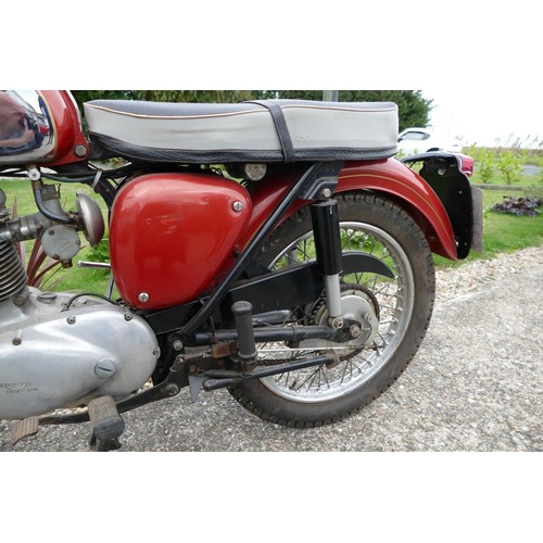 1052 - 1967 Triumph Tiger Cub,200 cc. Registration number LKH 362E. Frame number T20B 5675. Engine number T... 