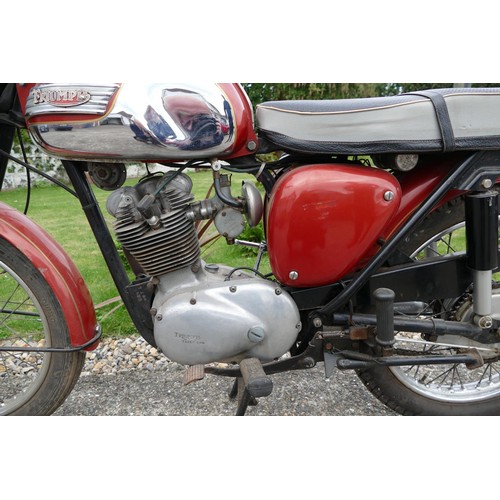 1052 - 1967 Triumph Tiger Cub,200 cc. Registration number LKH 362E. Frame number T20B 5675. Engine number T... 