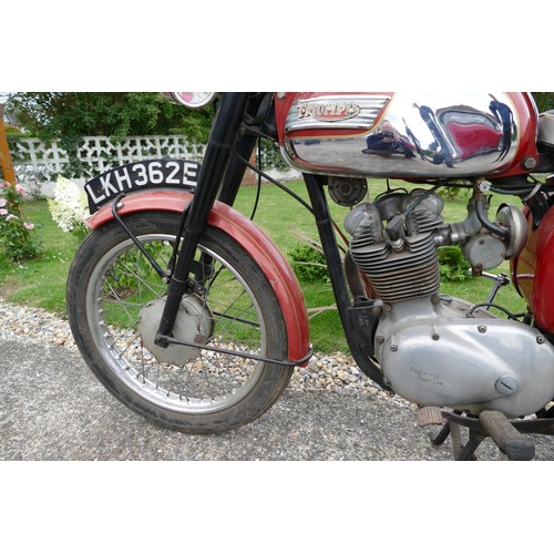 1052 - 1967 Triumph Tiger Cub,200 cc. Registration number LKH 362E. Frame number T20B 5675. Engine number T... 