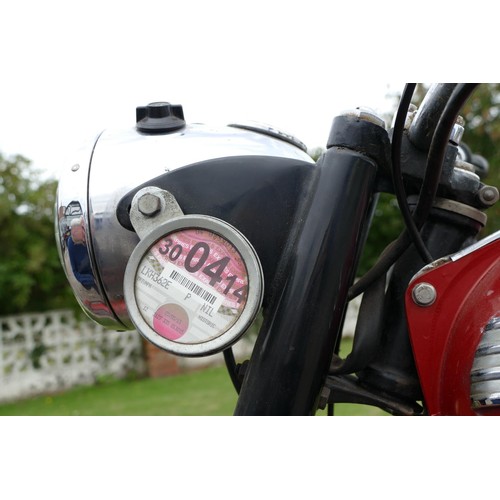 1052 - 1967 Triumph Tiger Cub,200 cc. Registration number LKH 362E. Frame number T20B 5675. Engine number T... 