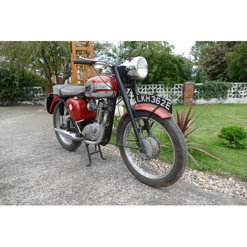 1052 - 1967 Triumph Tiger Cub,200 cc. Registration number LKH 362E. Frame number T20B 5675. Engine number T... 