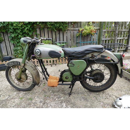 1055 - 1956 BSA A7 Shooting Star, 500 cc. Registration number URH 103. Frame number FA7 3232. Engine number... 