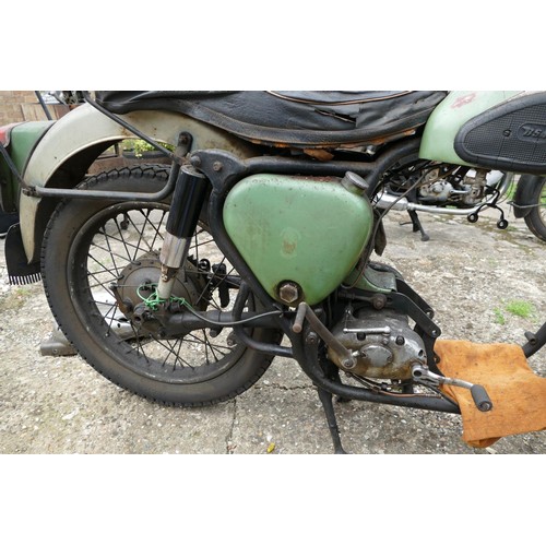 1055 - 1956 BSA A7 Shooting Star, 500 cc. Registration number URH 103. Frame number FA7 3232. Engine number... 