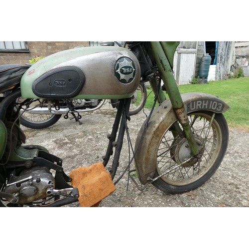 1055 - 1956 BSA A7 Shooting Star, 500 cc. Registration number URH 103. Frame number FA7 3232. Engine number... 