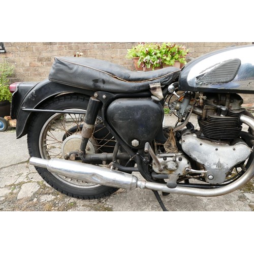 1056 - 1961 BSA Sooting Star, 500 cc. Registration number 386 APY. Frame number GA7 18660. Engine number CA... 