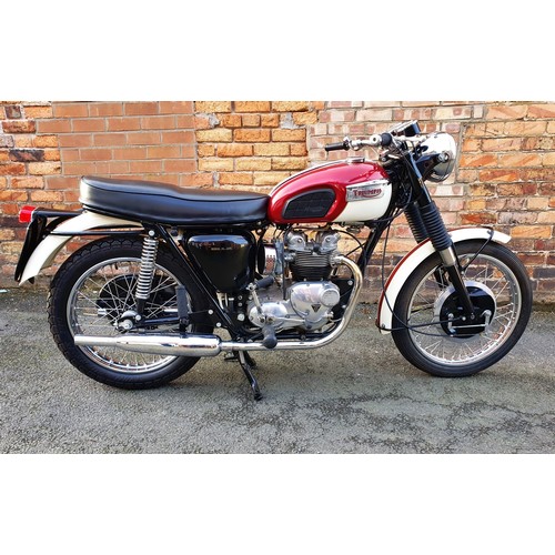 1057 - 1960 Triumph T100T, 490 cc. Registration number 839 YUP (non transferable). Frame number T100T 18668... 