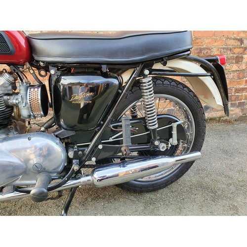 1057 - 1960 Triumph T100T, 490 cc. Registration number 839 YUP (non transferable). Frame number T100T 18668... 