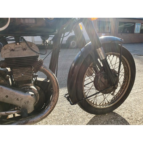 1058 - 1959 Ariel VB, 598 cc. Registration number SFO 860 (non transferable). Frame number CAPR 13700. Engi... 