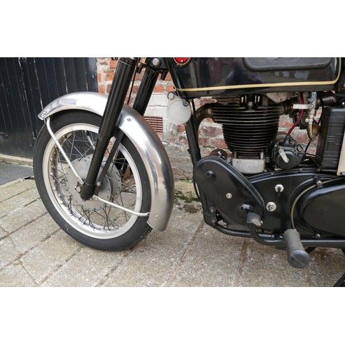 1060 - 1961 Velocette Viper, 350 cc. Registration number 2572 WY. Frame number RS 16569. Engine number VR 3... 