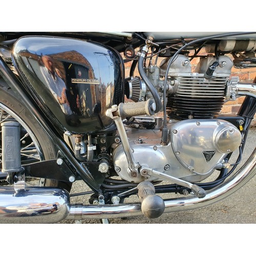 1062 - 1971 Triumph T100T, 490cc. Registration number EYE 234J. Frame number T100T DD 49242. Engine number ... 