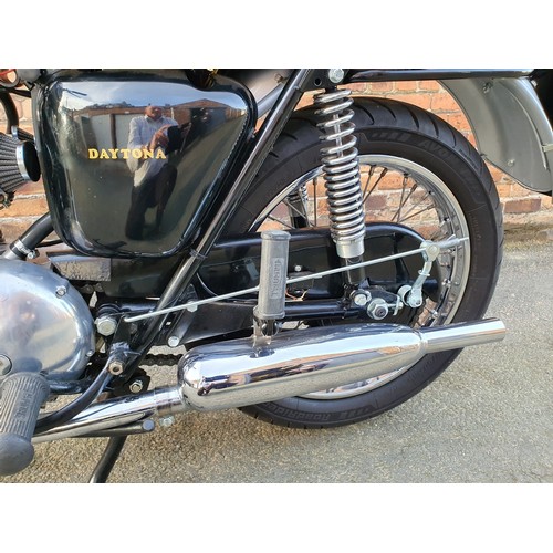 1062 - 1971 Triumph T100T, 490cc. Registration number EYE 234J. Frame number T100T DD 49242. Engine number ... 