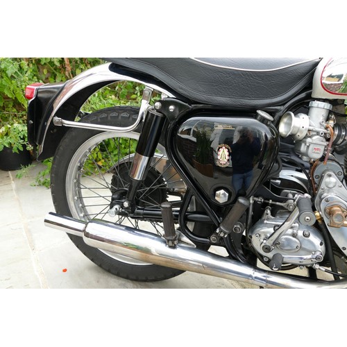 1065 - 1959 BSA Gold Star, Clubmans Trim, 500 cc. Registration number 322 KPD (non transferrable). Frame nu... 