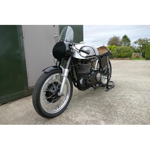 1066 - 1953 Manx Norton, 500 cc. Registration number 751 UYK (non transferrable). Frame number H10M2 50695.... 