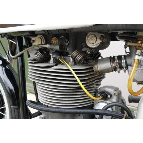 1066 - 1953 Manx Norton, 500 cc. Registration number 751 UYK (non transferrable). Frame number H10M2 50695.... 