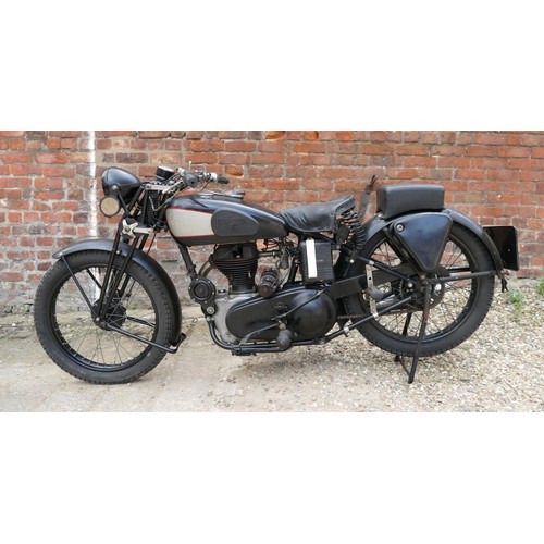 1068 - 1934 Royal Enfield Model B, 249 cc. Registration number WSK 860 (non transferable). Frame number 959... 