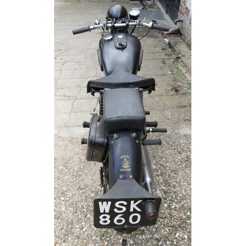 1068 - 1934 Royal Enfield Model B, 249 cc. Registration number WSK 860 (non transferable). Frame number 959... 