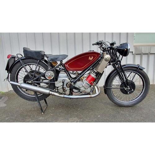 1069 - 1936 Scott Flying Squirrel, 600 cc (see text). Registration number JAS 226 (non transferrable, forme... 