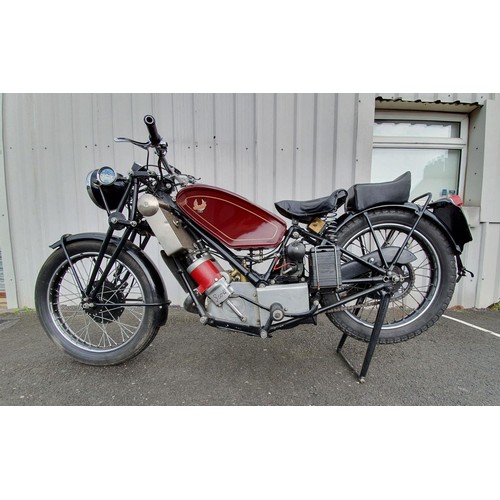 1069 - 1936 Scott Flying Squirrel, 600 cc (see text). Registration number JAS 226 (non transferrable, forme... 