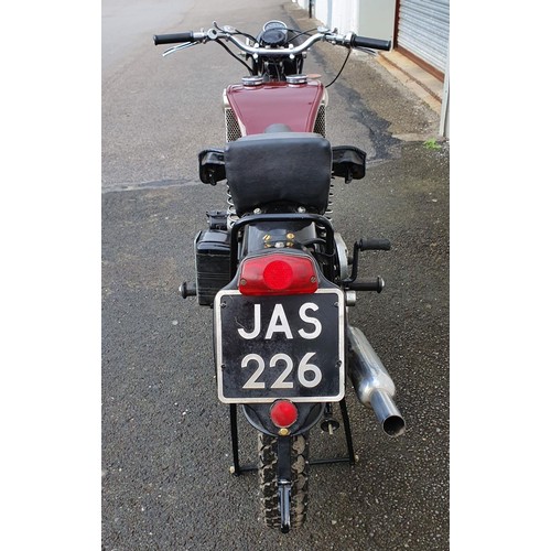 1069 - 1936 Scott Flying Squirrel, 600 cc (see text). Registration number JAS 226 (non transferrable, forme... 