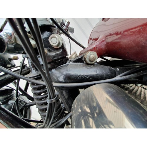 1069 - 1936 Scott Flying Squirrel, 600 cc (see text). Registration number JAS 226 (non transferrable, forme... 