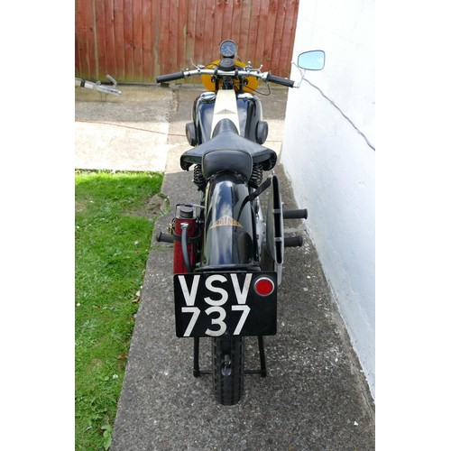 1070 - 1938 Cotton Model 9/special, 350 cc high camshaft. Registration number VSV 737. Frame number 17077. ... 