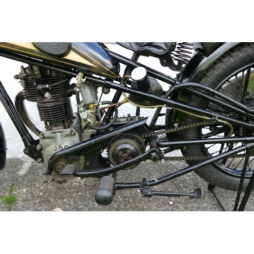 1070 - 1938 Cotton Model 9/special, 350 cc high camshaft. Registration number VSV 737. Frame number 17077. ... 