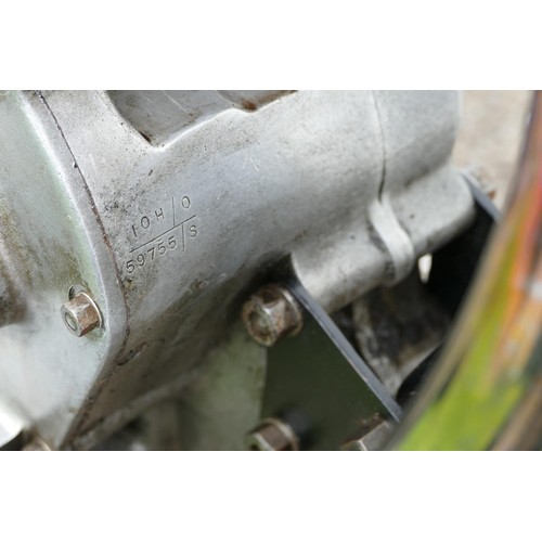 1070 - 1938 Cotton Model 9/special, 350 cc high camshaft. Registration number VSV 737. Frame number 17077. ... 