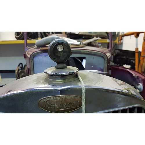 1004 - 1932 Sunbeam 20hp, 23.8 hp, 3,317 cc. Registration number TF 6782. Chassis number 7017P. Engine numb... 