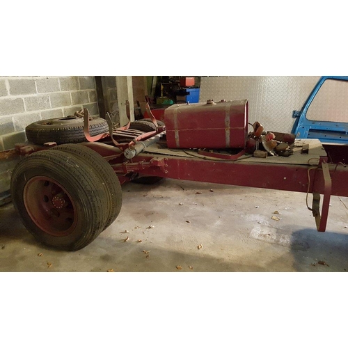 1007 - 1954 Bedford TA lorry. Registration number not registered (see text). Chassis number A5LC 36203. Eng... 