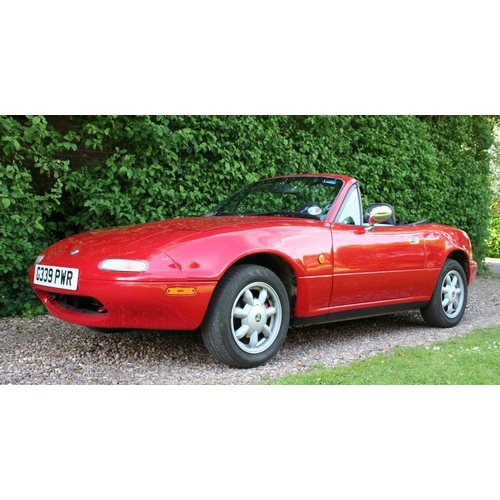 1010 - 1989 Mazda Eunos 1600 cc. Registration number G339 PWR. Chassis number NA6CE - 123603. Engine number... 