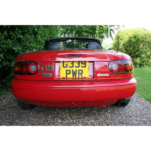 1010 - 1989 Mazda Eunos 1600 cc. Registration number G339 PWR. Chassis number NA6CE - 123603. Engine number... 