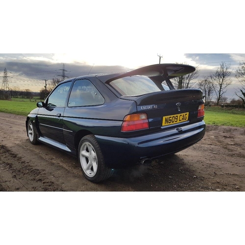 1012 - 1995 Ford Escort RS Cosworth Lux, 1994 cc. Registration number N609 CAG (non-transferable see text).... 