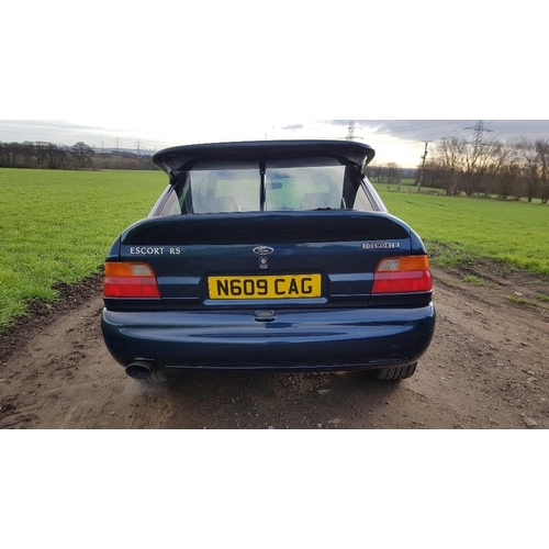 1012 - 1995 Ford Escort RS Cosworth Lux, 1994 cc. Registration number N609 CAG (non-transferable see text).... 