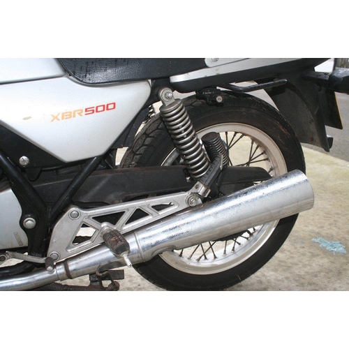 1022 - 1988 Honda XBR 500, 498 cc. Registration number F974 AWW. Frame number PC15 710092. Engine number PC... 