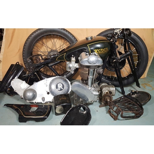 1031 - 1937 Rudge Special Project, 498 cc. Registration number DPB 201 (see text). Frame number 59676. Engi... 