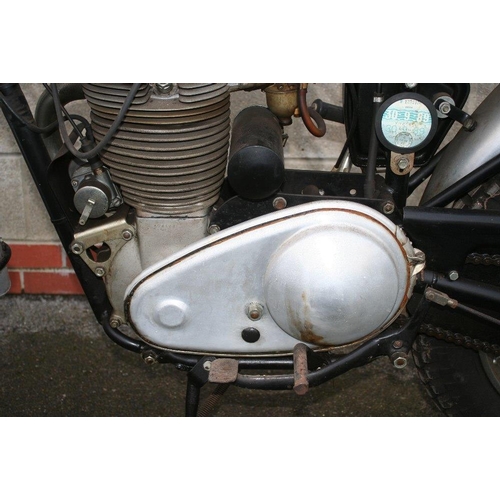 1033 - 1958 AJS 16 MS, 348 cc. Registration number YTG 828. Frame number SB/16MS 33542. Engine number A6417... 