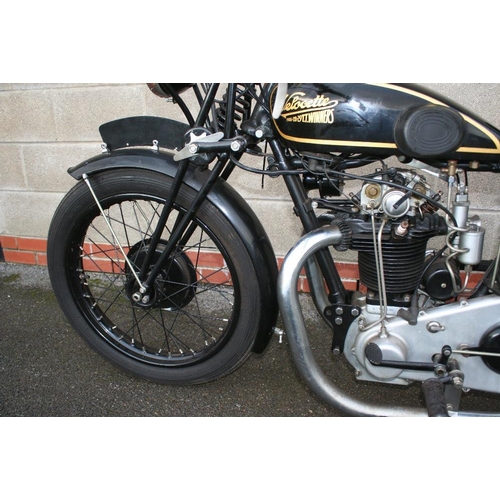 1035 - c. 1930 Velocette KTP, 350 cc. Registration number not registered. Frame number not found. Engine nu... 