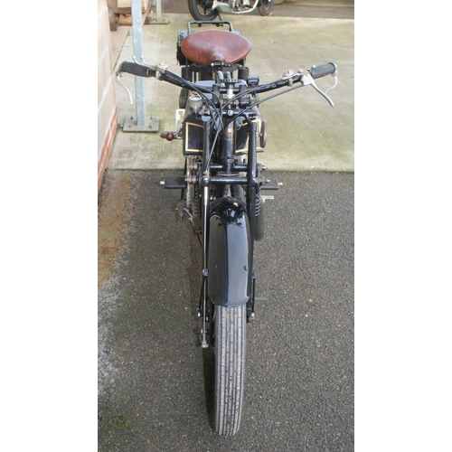 1036 - 1927 Sunbeam Model 9, 493 cc. Registration number TU 6846. Frame number D1274. Engine number L1284. ... 