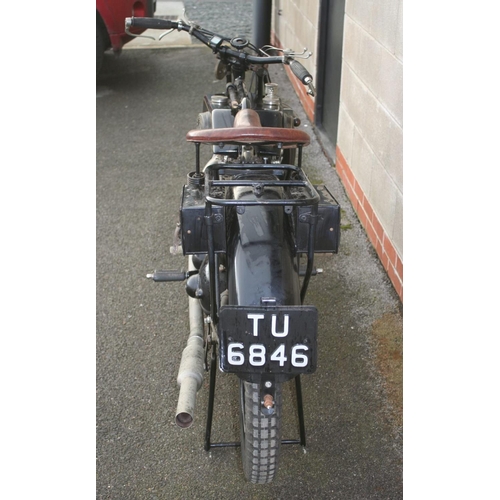 1036 - 1927 Sunbeam Model 9, 493 cc. Registration number TU 6846. Frame number D1274. Engine number L1284. ... 